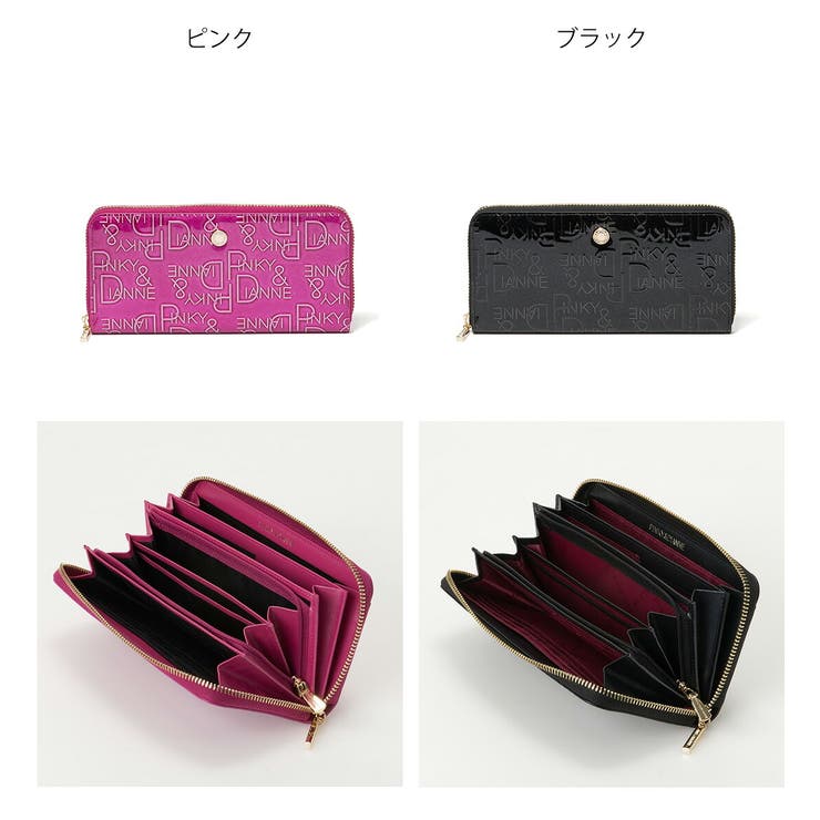 【正規販売店】PINKY&DIANNE リッチフレイバー ラウンドファスナー長財… | BAG MANIA | 詳細画像1 