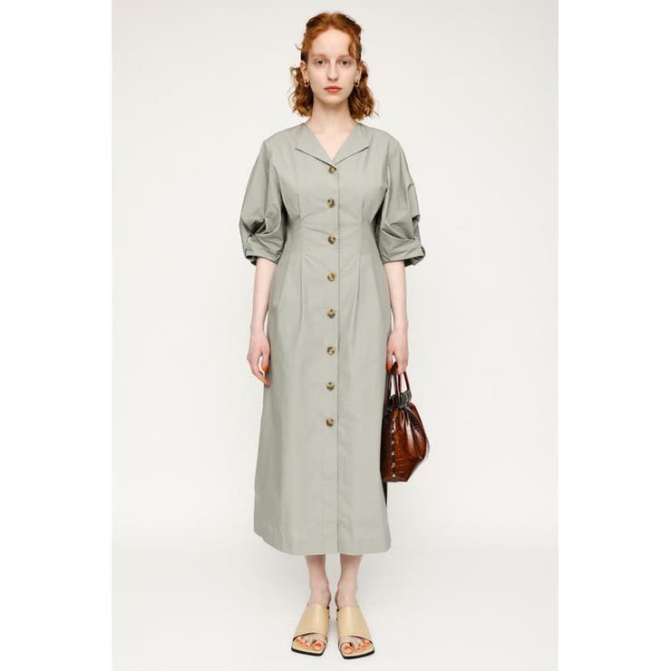 Twist Volume Sleeve ワンピース 品番 Bjlw008 Sly Outlet スライ アウトレット のレディースファッション通販 Shoplist ショップリスト