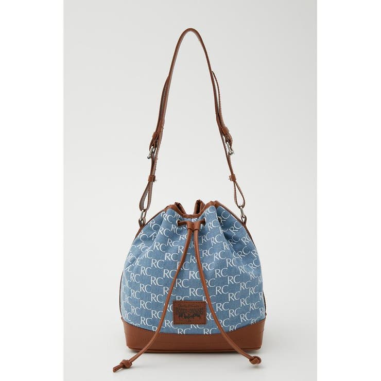 L/BLU1 | （WEB限定）MG LOGO DENIM BAG | RODEO CROWNS WIDE BOWL