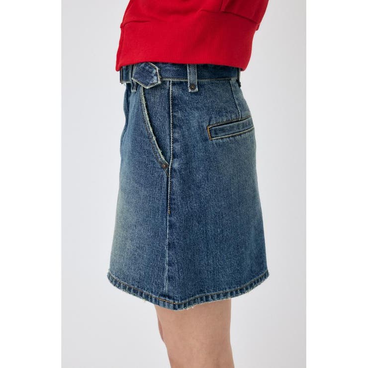 BELTED DENIM ミニスカート | MOUSSY OUTLET | 詳細画像15 