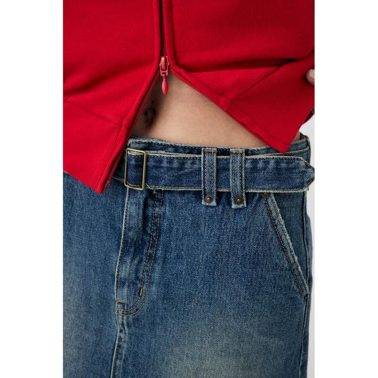 BELTED DENIM ミニスカート | MOUSSY OUTLET | 詳細画像17 