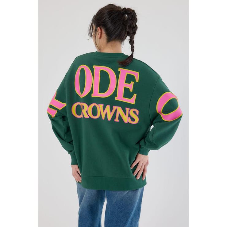 カラーアウトラインロゴスウェット | RODEO CROWNS WIDE BOWL | 詳細画像8 