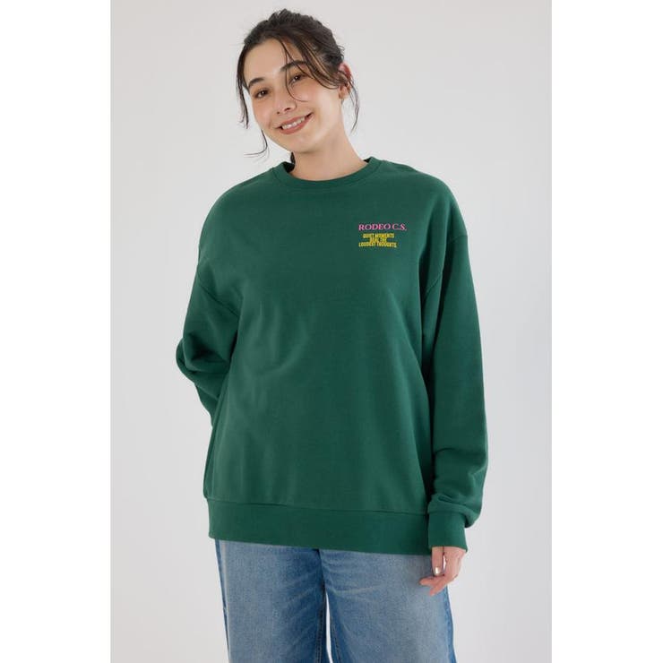 カラーアウトラインロゴスウェット | RODEO CROWNS WIDE BOWL | 詳細画像11 