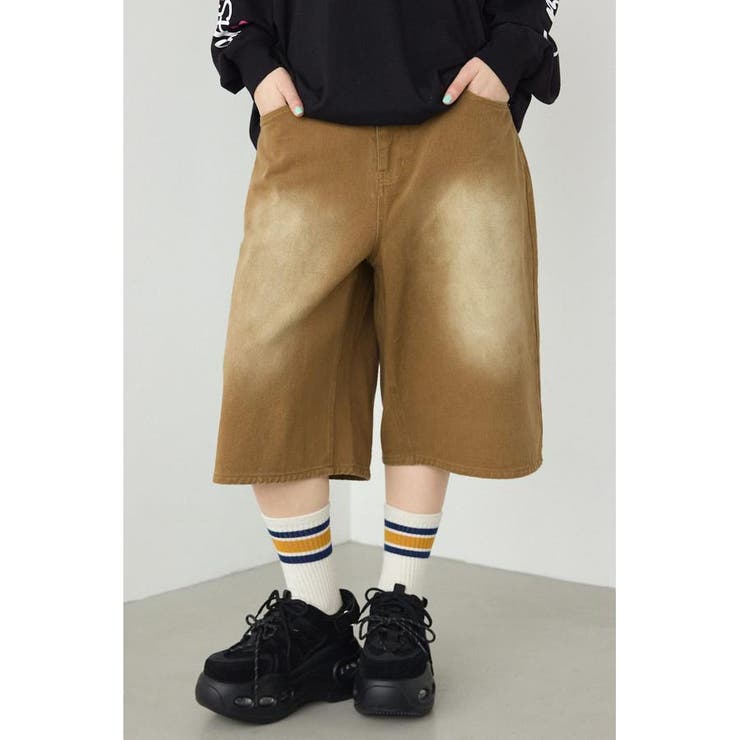 BRN | WIDE BERMUDA SHORTS | RODEO CROWNS WIDE BOWL