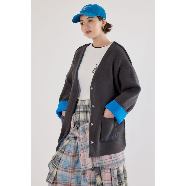 ダブルフェイスニットジャケット | RODEO CROWNS WIDE BOWL | 詳細画像6 