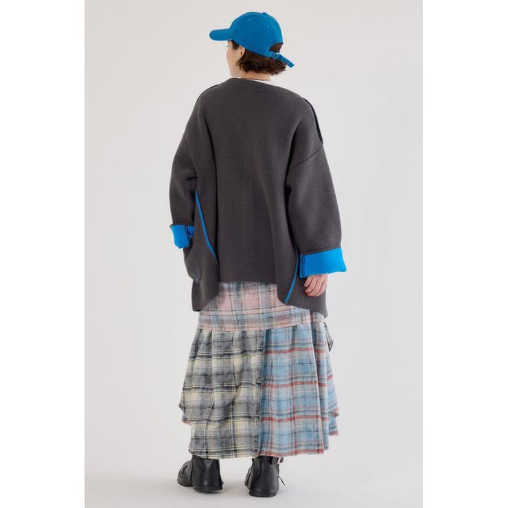 ダブルフェイスニットジャケット | RODEO CROWNS WIDE BOWL | 詳細画像10 