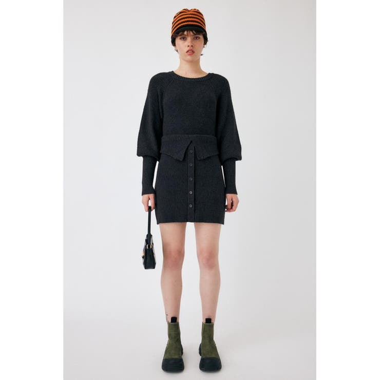 PUFF SHOULDER MINI ドレス | MOUSSY OUTLET | 詳細画像25 