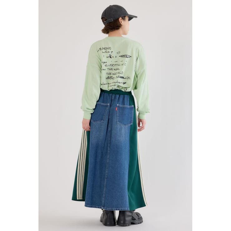 カスタムトラック デニムスカート | RODEO CROWNS WIDE BOWL | 詳細画像12 