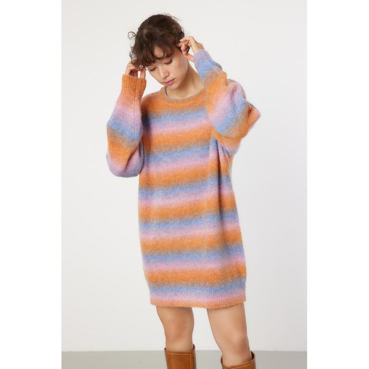 グラデーションニットワンピース | RODEO CROWNS WIDE BOWL | 詳細画像6 