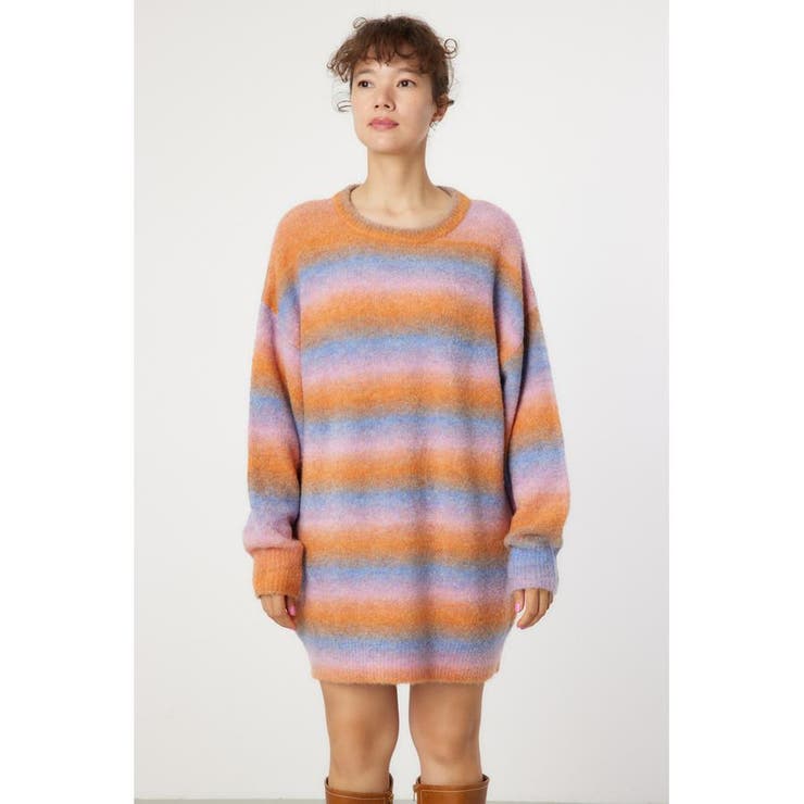 グラデーションニットワンピース | RODEO CROWNS WIDE BOWL | 詳細画像12 