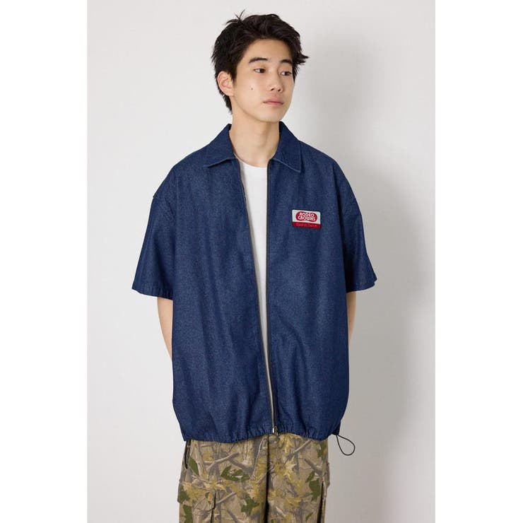 Coolist Denim ZIPシャツ | RODEO CROWNS WIDE BOWL | 詳細画像9 