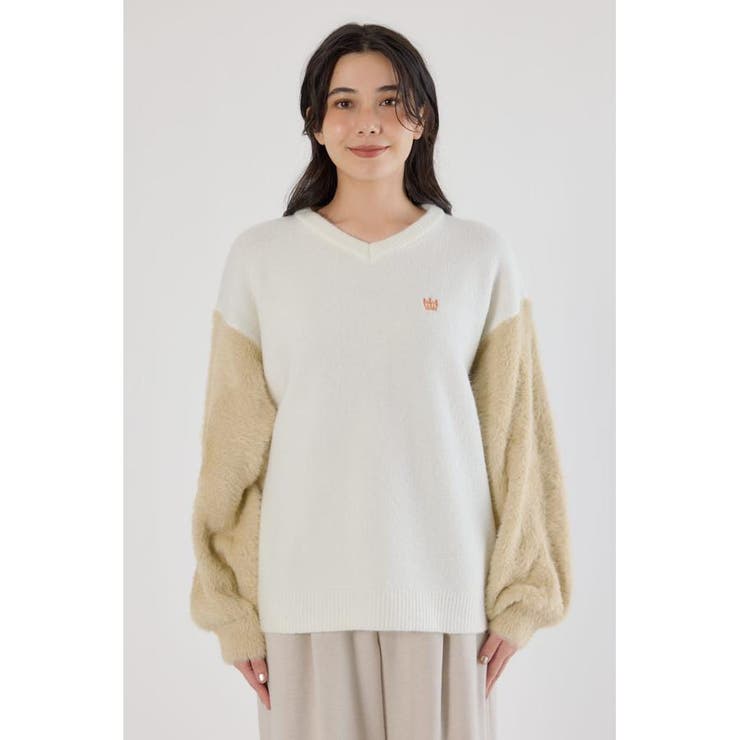 アームシャギーニットトップス | RODEO CROWNS WIDE BOWL | 詳細画像7 