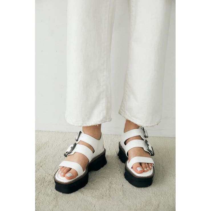 【MOUSSY】DOUBLE BUCKLEサンダル DOUBLE BUCKLE サンダル[品番：BJLW0020177]｜MOUSSY OUTLET（マウジー