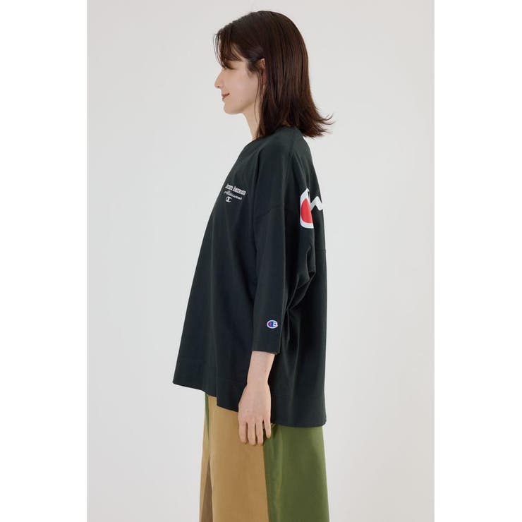 Champion Vネック7分袖トップス | RODEO CROWNS WIDE BOWL | 詳細画像17 