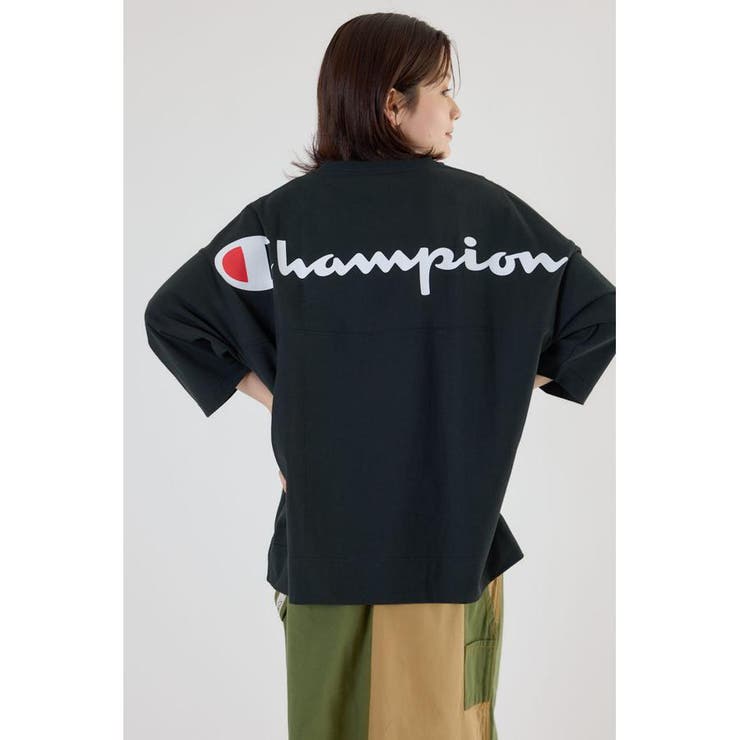 Champion Vネック7分袖トップス | RODEO CROWNS WIDE BOWL | 詳細画像10 