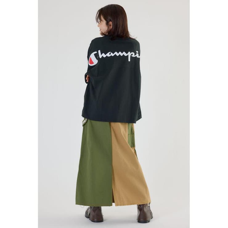 Champion Vネック7分袖トップス | RODEO CROWNS WIDE BOWL | 詳細画像15 