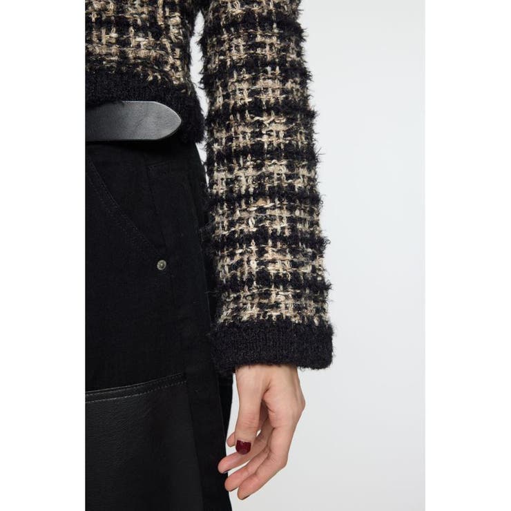 COMPACT KNIT TWEED ジャケット | MOUSSY OUTLET | 詳細画像15 