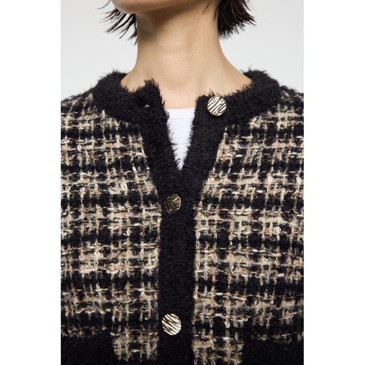 COMPACT KNIT TWEED ジャケット | MOUSSY OUTLET | 詳細画像13 