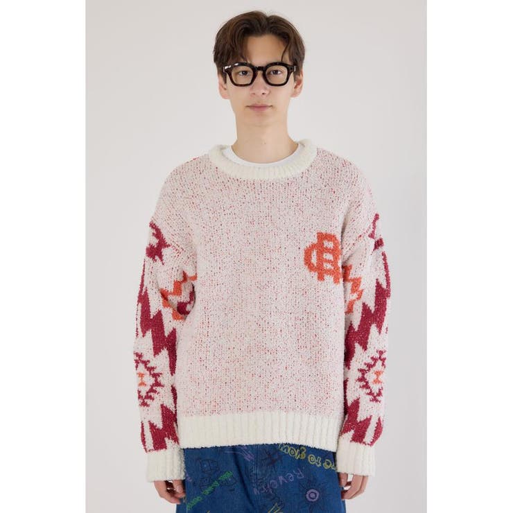 オルテガジャカードニット | RODEO CROWNS WIDE BOWL | 詳細画像2 