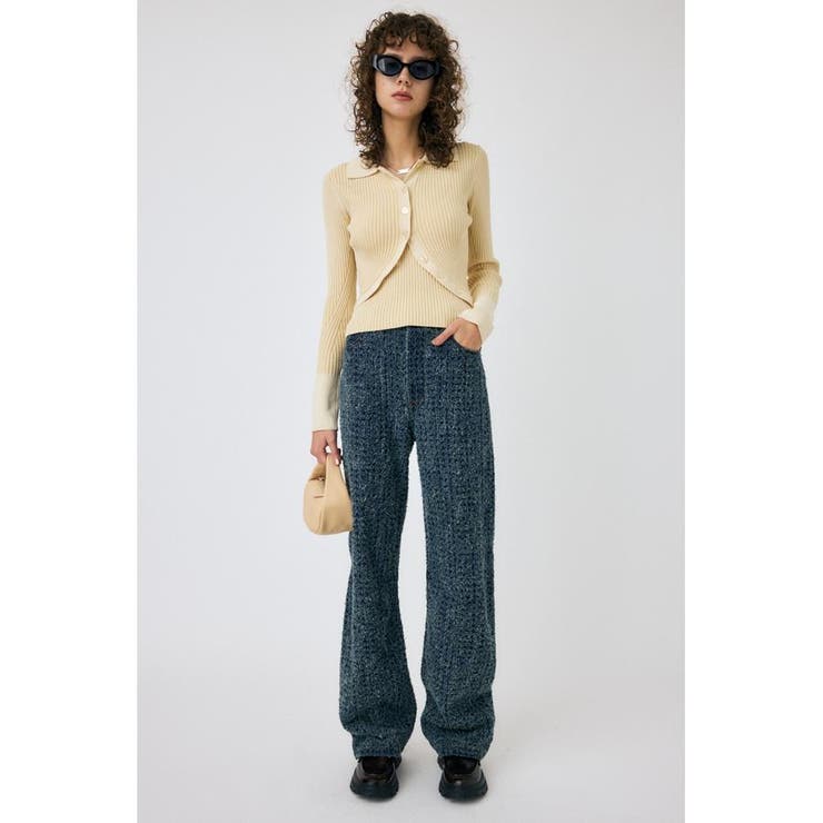 RIB KNIT カーディガン&キャミ | MOUSSY OUTLET | 詳細画像8 