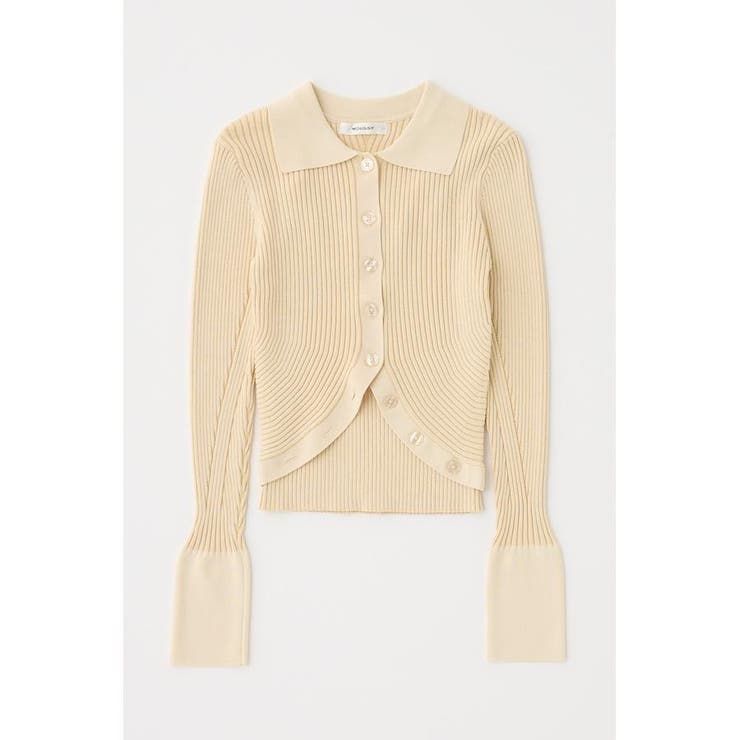 RIB KNIT カーディガン&キャミ | MOUSSY OUTLET | 詳細画像6 