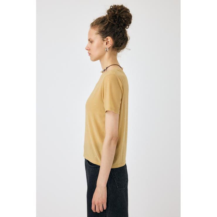 RHINESTONE SHEER Tシャツ | MOUSSY OUTLET | 詳細画像18 
