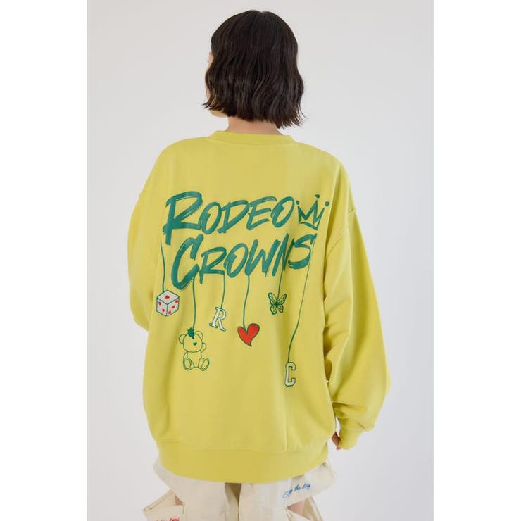 YEL | Dangling Charmsスウェット | RODEO CROWNS WIDE BOWL