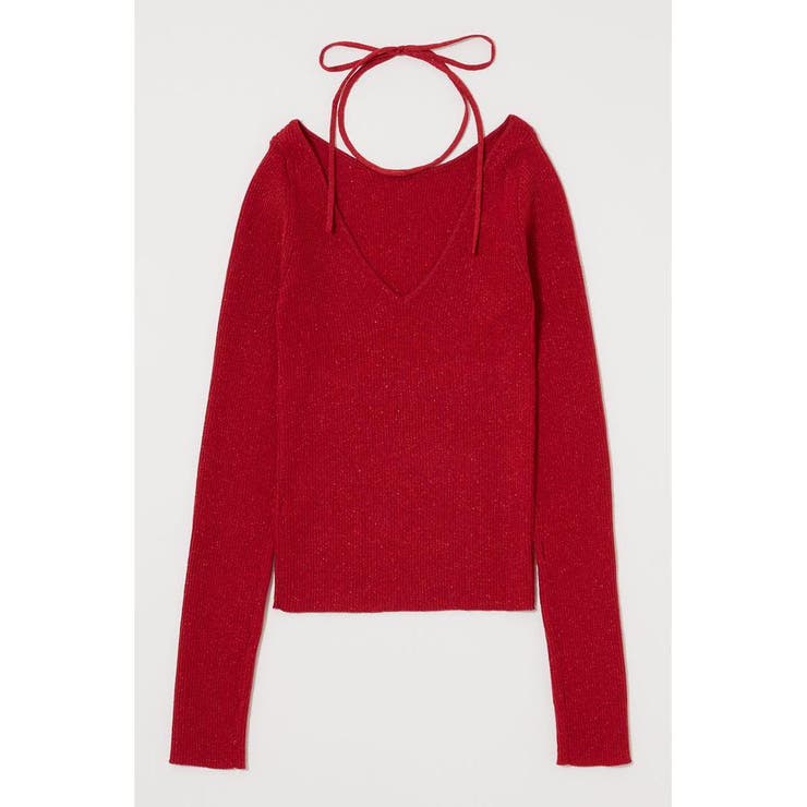 GLITTER TIE KNIT トップス | MOUSSY OUTLET | 詳細画像11 