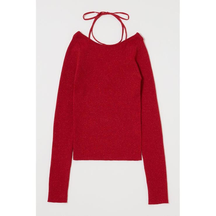 GLITTER TIE KNIT トップス | MOUSSY OUTLET | 詳細画像12 