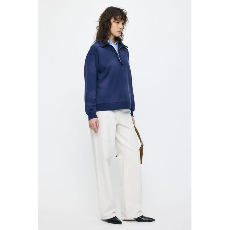 HALF ZIP SWEAT POLO プルオーバー | MOUSSY OUTLET | 詳細画像14 