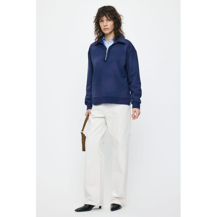 HALF ZIP SWEAT POLO プルオーバー | MOUSSY OUTLET | 詳細画像15 