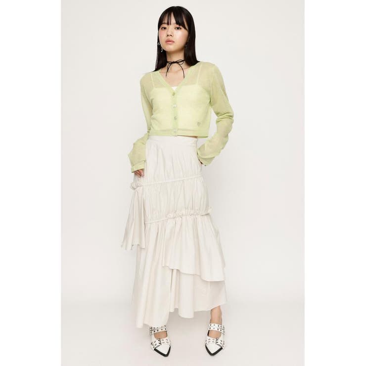 ASYMMETRY FRILL スカート | SLY OUTLET | 詳細画像2 