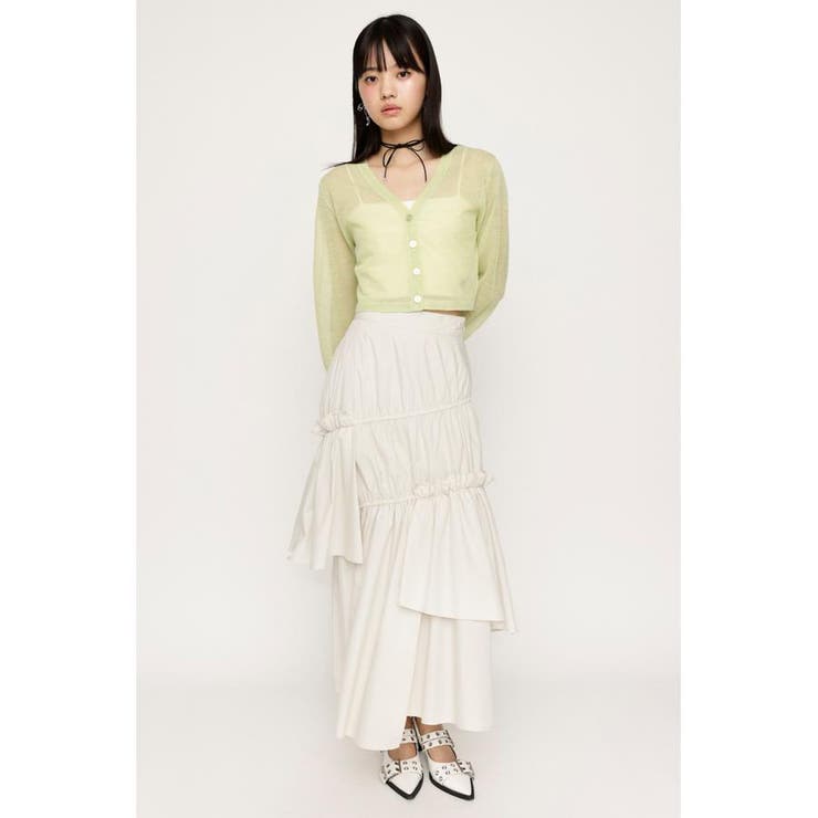 ASYMMETRY FRILL スカート | SLY OUTLET | 詳細画像1 