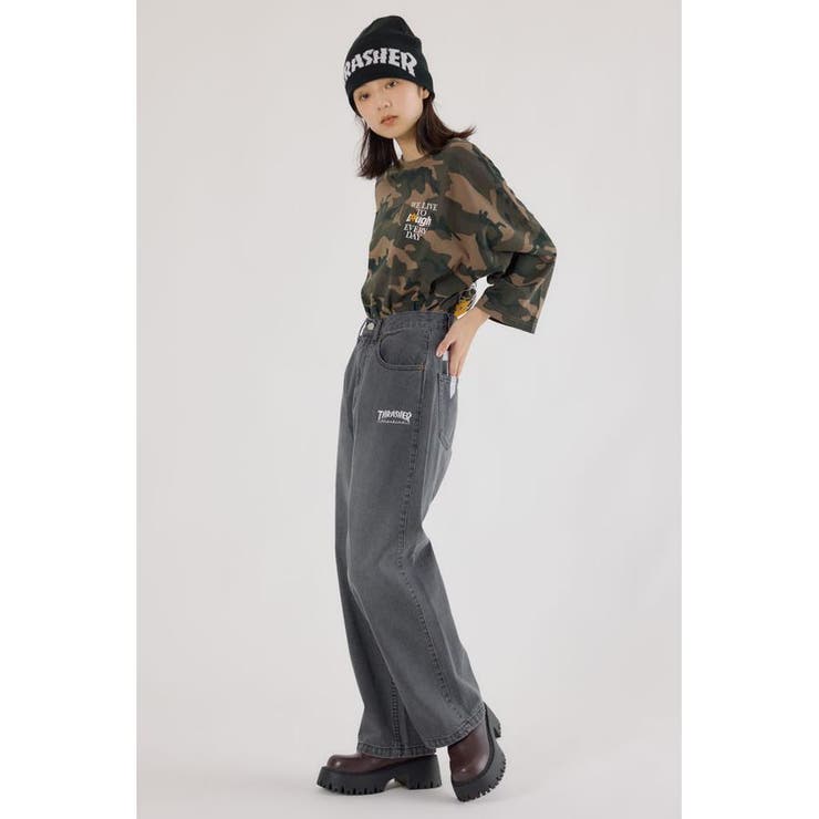 (THRASHER) ICON デニムパンツ | RODEO CROWNS WIDE BOWL | 詳細画像7 