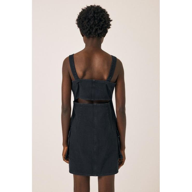 DENIM CARGO MINI ドレス | MOUSSY OUTLET | 詳細画像6 