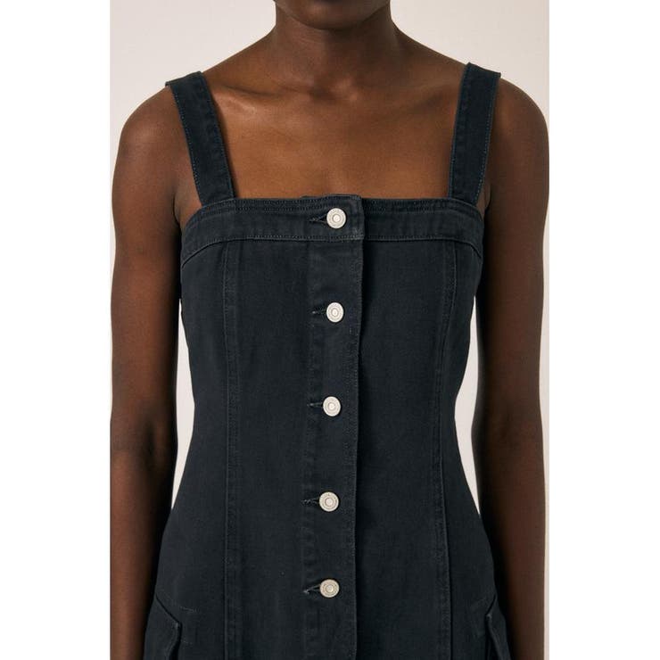 DENIM CARGO MINI ドレス | MOUSSY OUTLET | 詳細画像7 