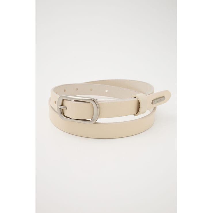 ECRU | SKINNY LEATHER ベルト | MOUSSY OUTLET