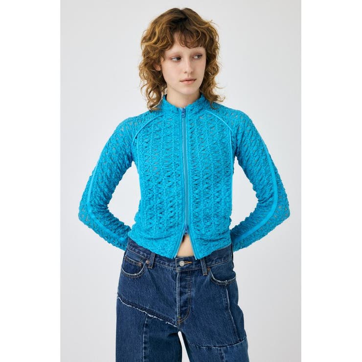 BUMPY LACE TRACK ジャケット | MOUSSY OUTLET | 詳細画像16 
