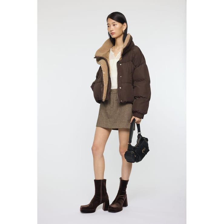 CENTER PRESSED ミニスカート | MOUSSY OUTLET | 詳細画像3 