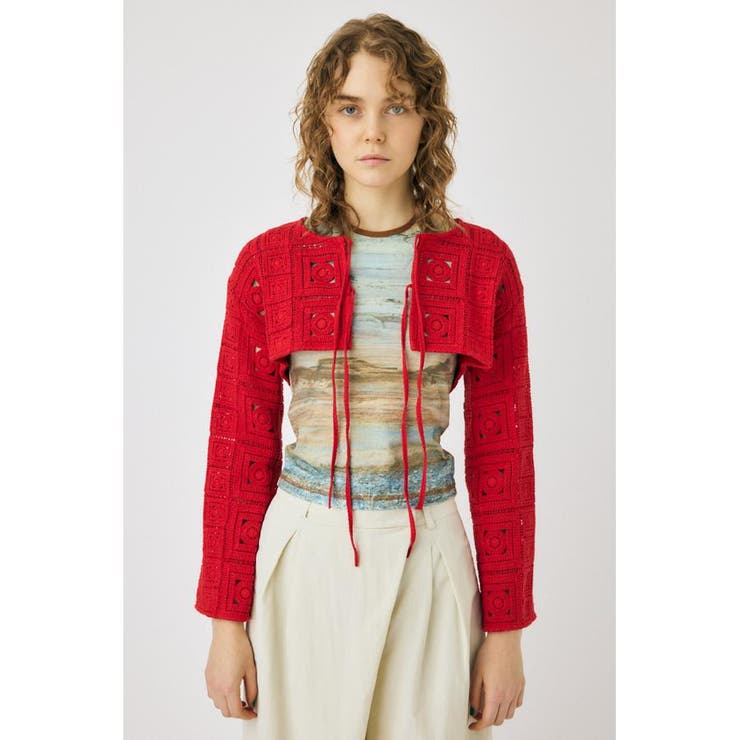 CROCHET カーディガン | MOUSSY OUTLET | 詳細画像12 