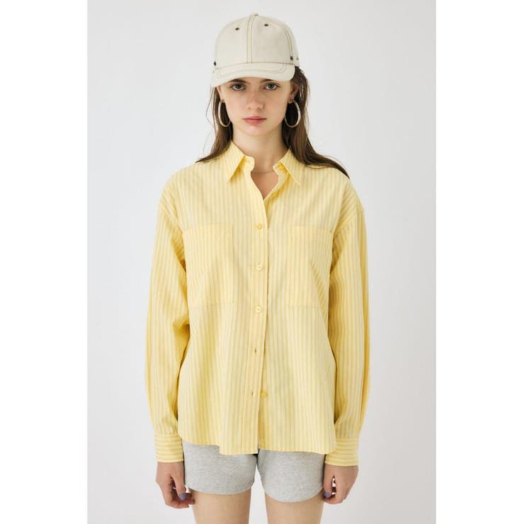 STRIPE COLOR シャツ | MOUSSY OUTLET | 詳細画像5 