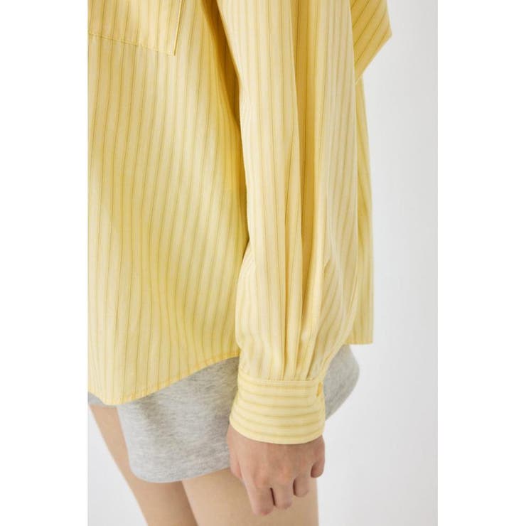 STRIPE COLOR シャツ | MOUSSY OUTLET | 詳細画像11 