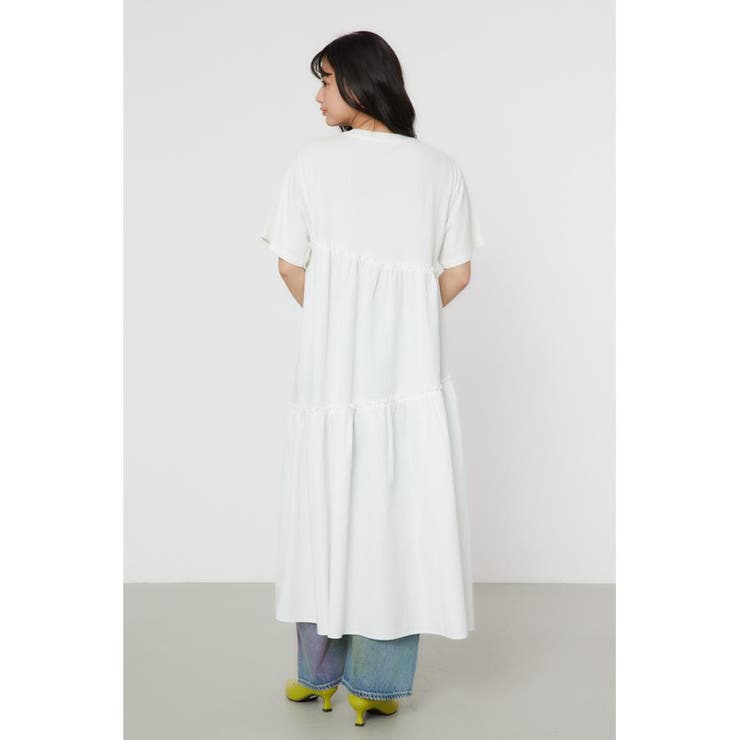 ピグメントギャザードッキングワンピース | RODEO CROWNS WIDE BOWL | 詳細画像3 