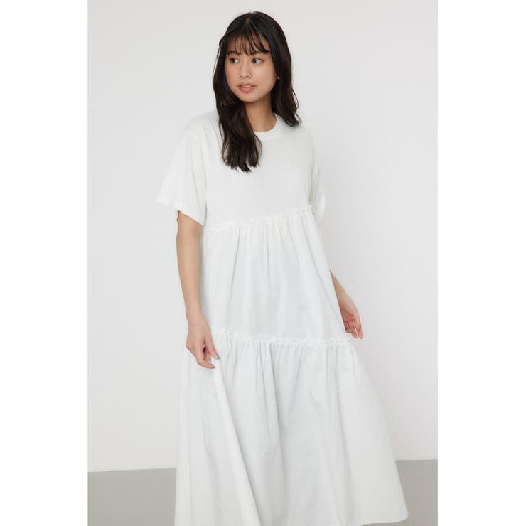 ピグメントギャザードッキングワンピース | RODEO CROWNS WIDE BOWL | 詳細画像4 