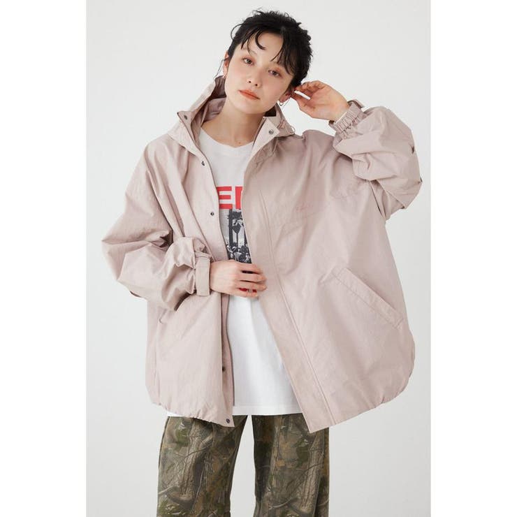 L/PNK1 | W/R バルーンマウンテンパーカー | RODEO CROWNS WIDE BOWL