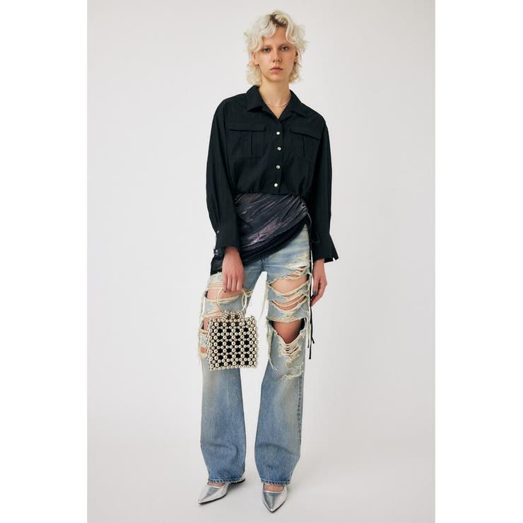 RIPSTOP CROPPED シャツ | MOUSSY OUTLET | 詳細画像1 