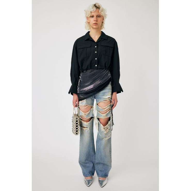 RIPSTOP CROPPED シャツ | MOUSSY OUTLET | 詳細画像2 
