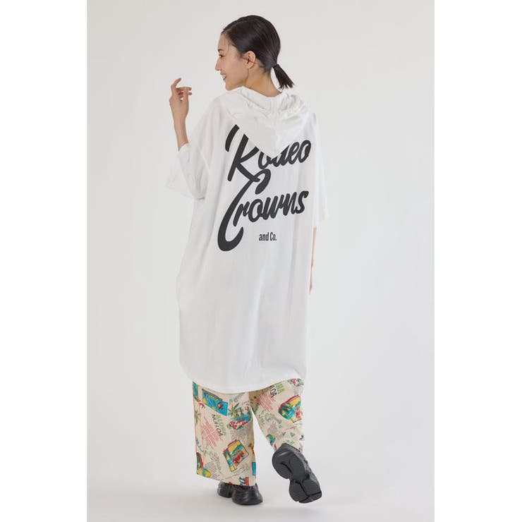 O/WHT1 | RCSロゴパーカーワンピース | RODEO CROWNS WIDE BOWL