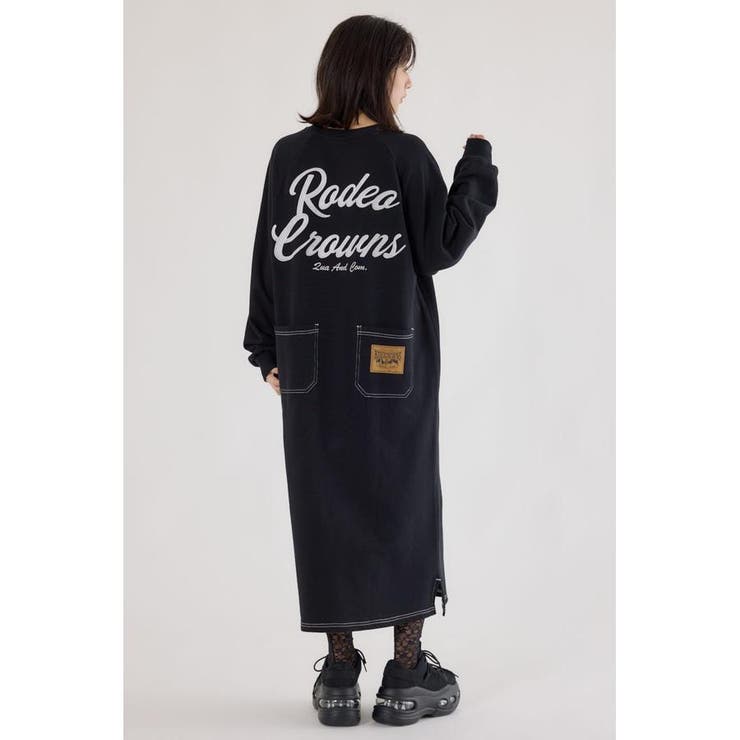 ラグランカラーステッチワンピース | RODEO CROWNS WIDE BOWL | 詳細画像9 