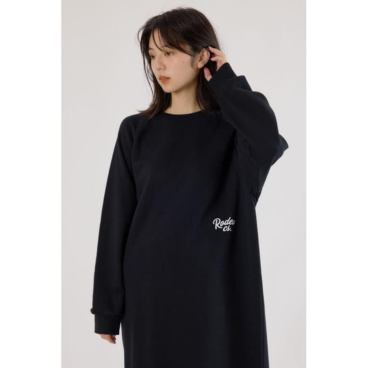 ラグランカラーステッチワンピース | RODEO CROWNS WIDE BOWL | 詳細画像13 